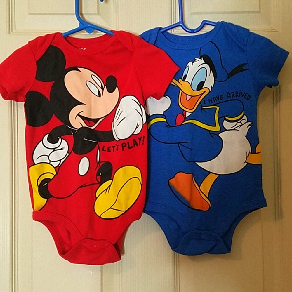 Onesie Disney Mickey Mouse and Donald Duck